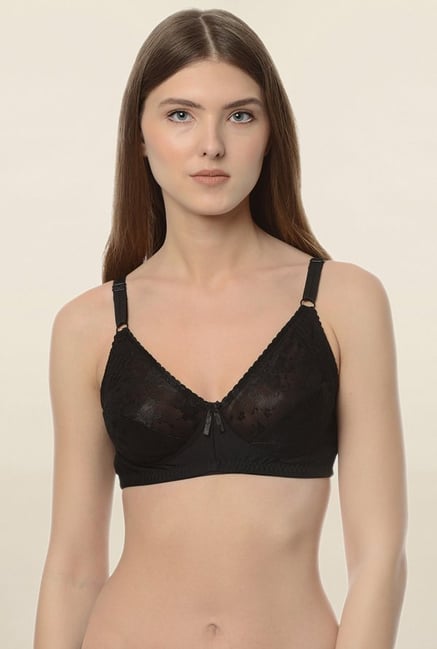 Da Intimo Black Non Wired Non Padded Bra Da Intimo Black Non Wired Non Padded Bra