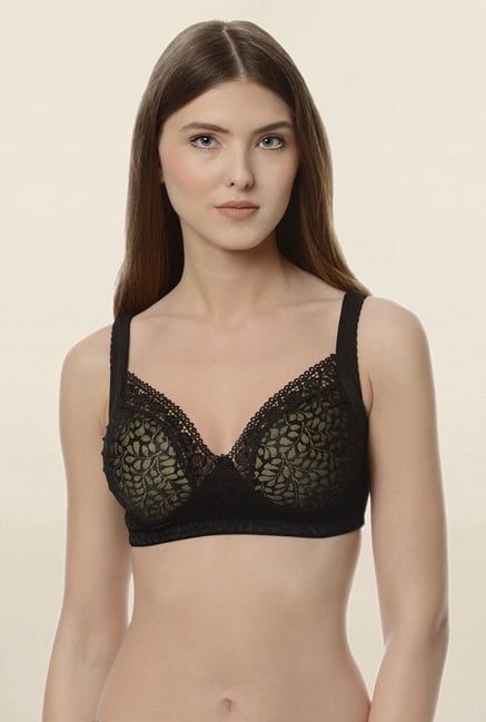 Da Intimo Black Non Wired Padded Seamless Bra Da Intimo Black Non Wired Padded Seamless Bra