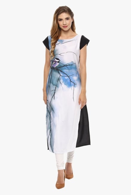 Ziyaa White Printed Kurta Ziyaa White Printed Kurta