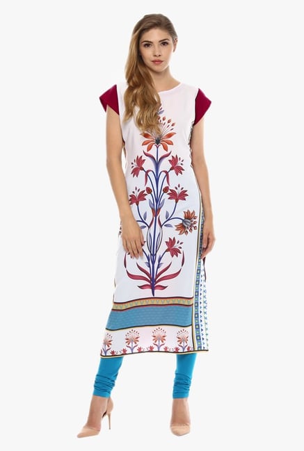 Ziyaa White Printed Kurta Ziyaa White Printed Kurta