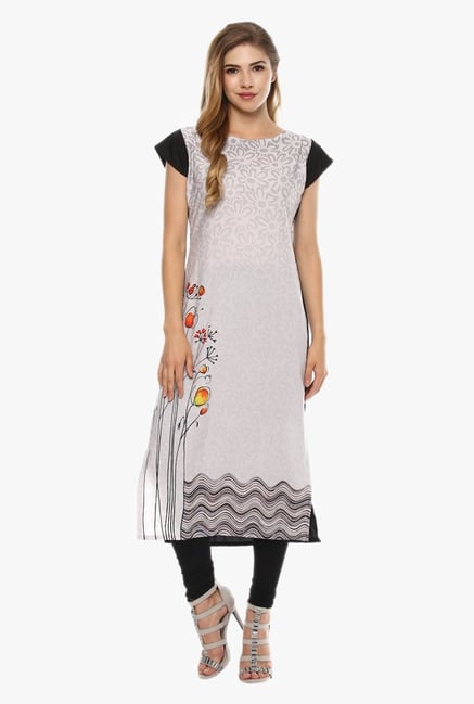 Ziyaa Multicolor Printed Kurta Ziyaa Multicolor Printed Kurta