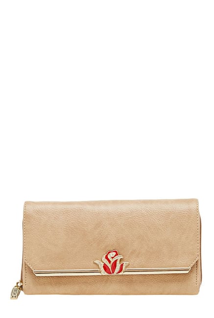 Esbeda Sebeka Beige Solid Flap Wallet Esbeda Sebeka Beige Solid Flap Wallet
