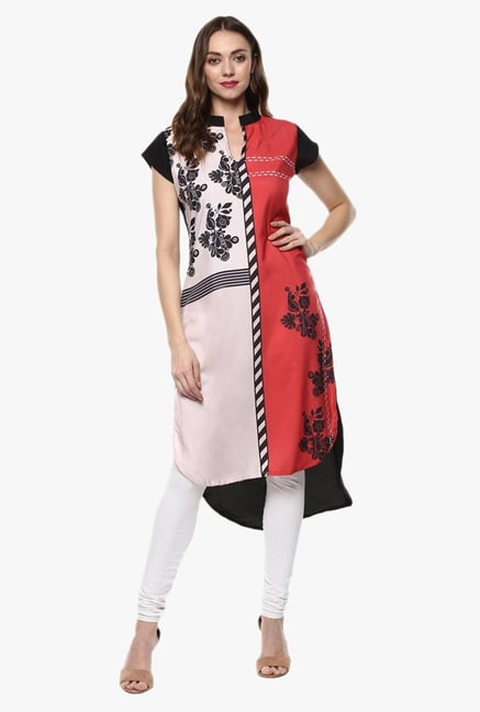 Ziyaa Multicolor Printed Kurta Ziyaa Multicolor Printed Kurta