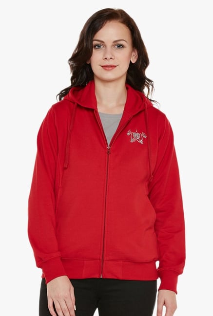 Cayman Red Full Sleeves Hoodie Cayman Red Full Sleeves Hoodie