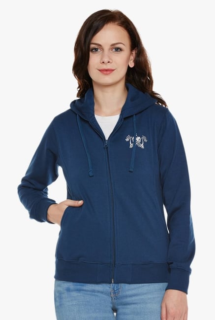 Cayman Teal Full Sleeves Hoodie Cayman Teal Full Sleeves Hoodie