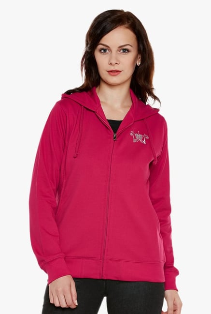 Cayman Pink Full Sleeves Hoodie Cayman Pink Full Sleeves Hoodie