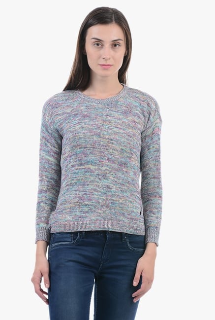 Pepe Jeans Multicolor Textured Sweater Pepe Jeans Multicolor Textured Sweater