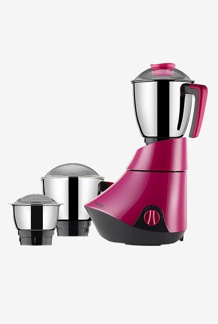 Butterfly Splendid 750 Watts 3 Jar Mixer Grinder (Pink) Butterfly Splendid 750 Watts 3 Jar Mixer Grinder (Pink)