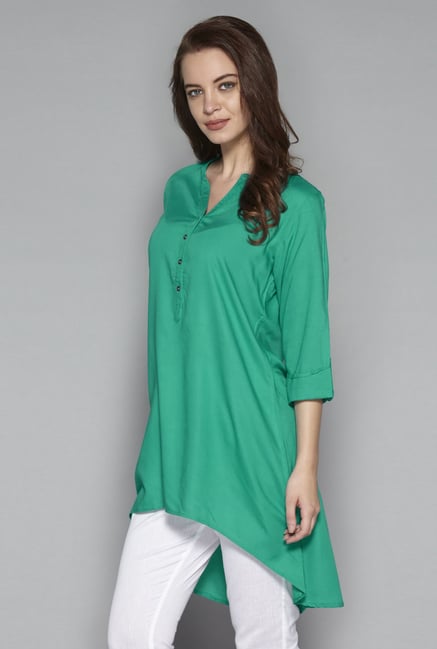 Utsa by Westside Turquoise Kurta Utsa by Westside Turquoise Kurta