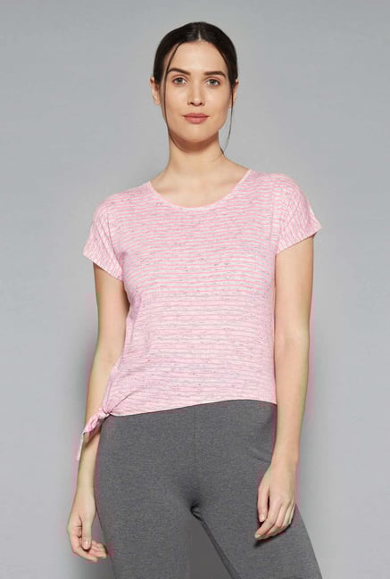 Studiofit by Westside Pink Jess T-Shirt Studiofit by Westside Pink Jess T-Shirt