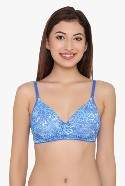 Clovia Blue Non Wired Padded Convertible Bra Clovia Blue Non Wired Padded Convertible Bra