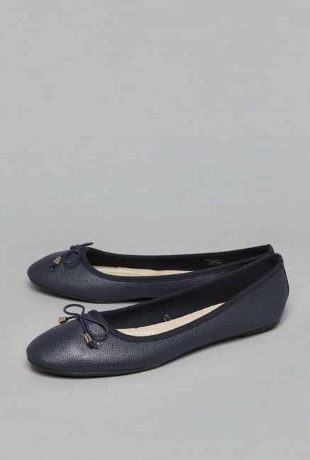 LUNA BLU by Westside Navy Ballet Flats LUNA BLU by Westside Navy Ballet Flats