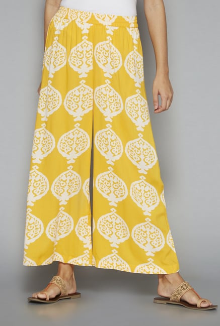 Utsa by Westside Yellow Palazzos Utsa by Westside Yellow Palazzos