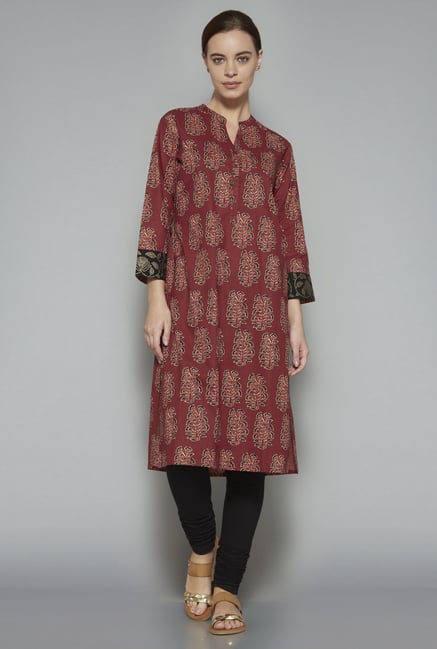 Utsa by Westside Brown Kurta Utsa by Westside Brown Kurta