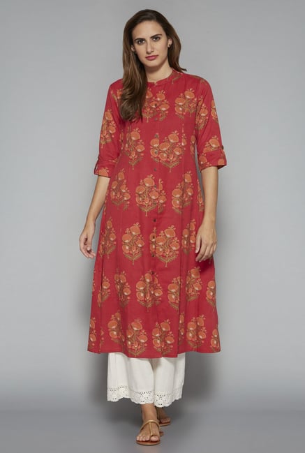 Utsa by Westside Pink Kurta Utsa by Westside Pink Kurta