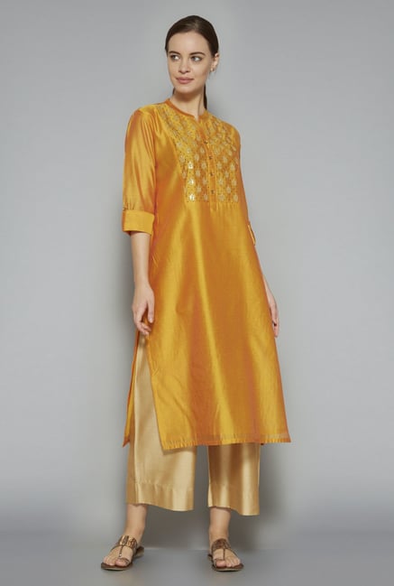 Utsa by Westside Yellow Kurta Utsa by Westside Yellow Kurta