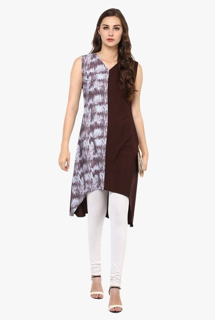 Ziyaa Maroon Printed Kurta Ziyaa Maroon Printed Kurta
