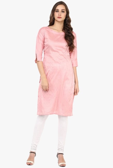 Ziyaa Pink Printed Kurta Ziyaa Pink Printed Kurta