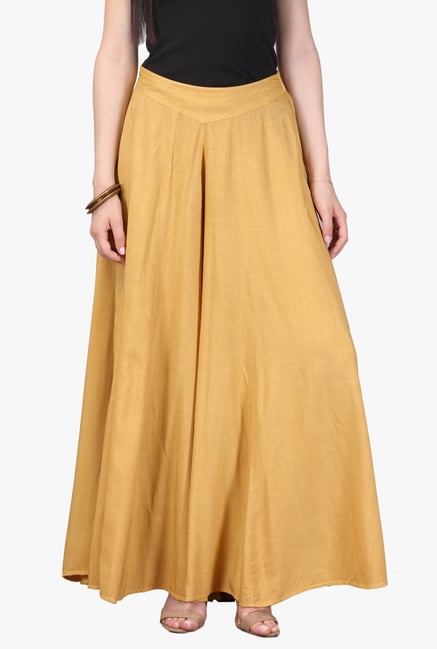 Aurelia Beige Viscose Regular Fit Palazzo Aurelia Beige Viscose Regular Fit Palazzo