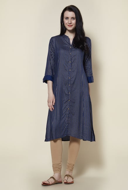 Zudio Blue Kurta Zudio Blue Kurta