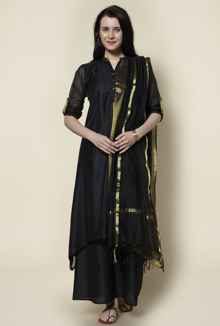Zudio Black Ethnic Set Zudio Black Ethnic Set