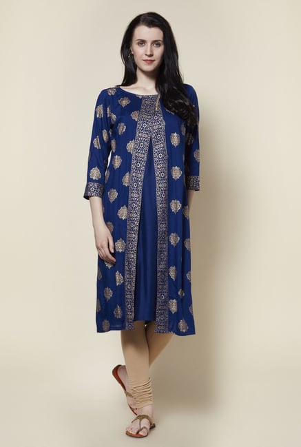 Zudio Blue Kurta Zudio Blue Kurta