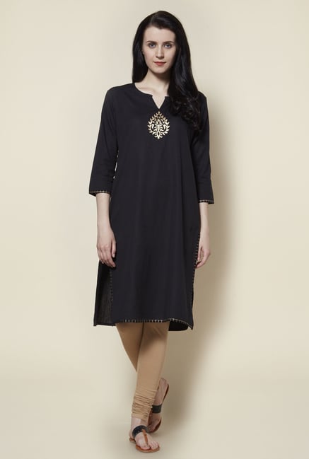 Zudio Black Kurta with Jacket Zudio Black Kurta with Jacket