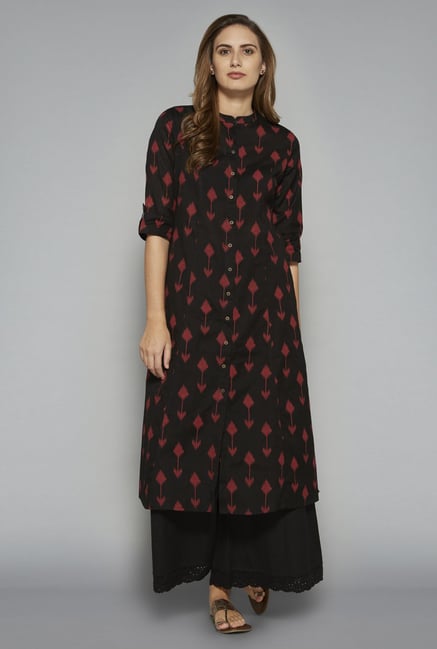 Utsa by Westside Black Kurta Utsa by Westside Black Kurta