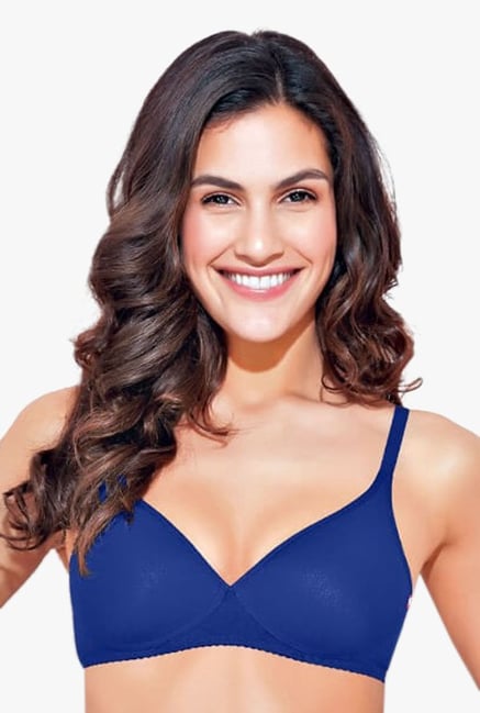 Enamor Blue Non Wired Padded T-Shirt Bra Enamor Blue Non Wired Padded T-Shirt Bra