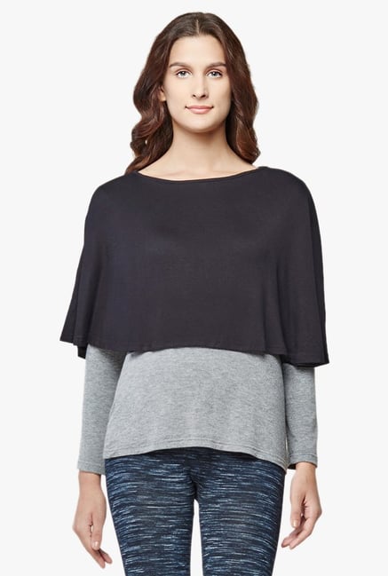 AND Black Round Neck Capelet Shrug AND Black Round Neck Capelet Shrug
