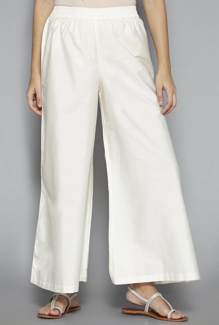 Utsa by Westside Off White Palazzos Utsa by Westside Off White Palazzos