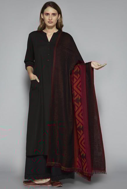 Utsa by Westside Multicolor Pure Wool Shawl Utsa by Westside Multicolor Pure Wool Shawl
