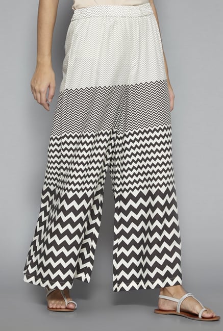 Utsa by Westside Off White Palazzos Utsa by Westside Off White Palazzos