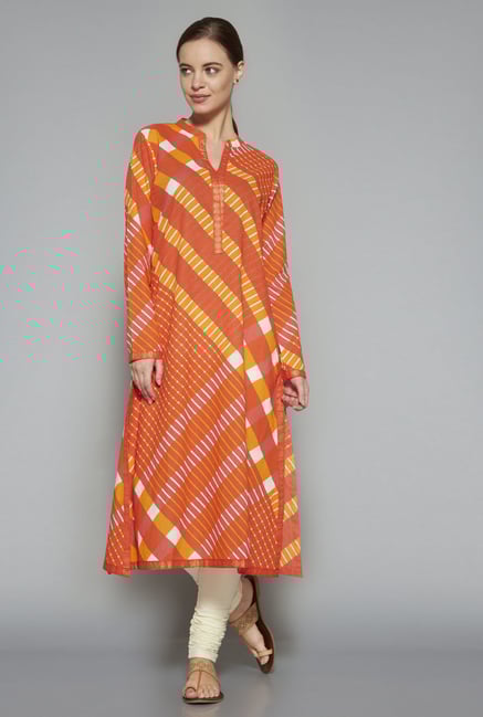 Utsa by Westside Orange Kurta Utsa by Westside Orange Kurta