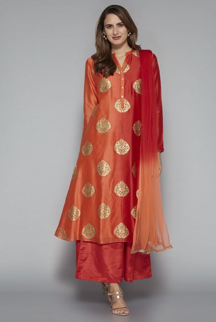 Vark by Westside Red Ethnic Set Vark by Westside Red Ethnic Set