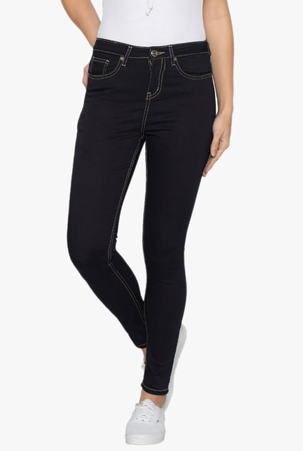 Globus Navy Skinny Fit Raw Denim Jeans Globus Navy Skinny Fit Raw Denim Jeans