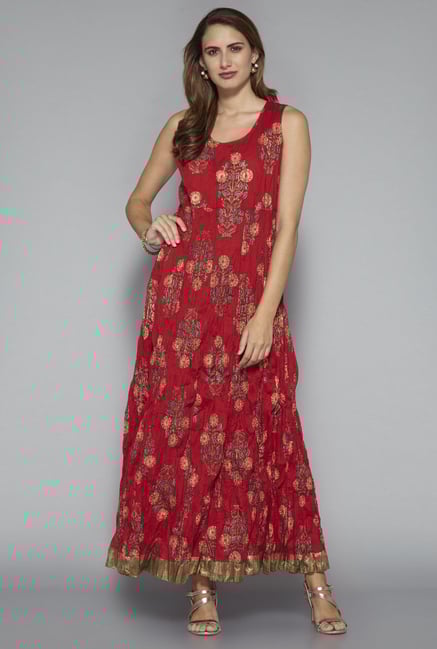Vark by Westside Red Ethnic Set Vark by Westside Red Ethnic Set