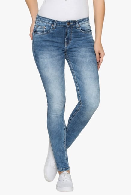 Globus Blue Skinny Fit Lightly Washed Jeans Globus Blue Skinny Fit Lightly Washed Jeans