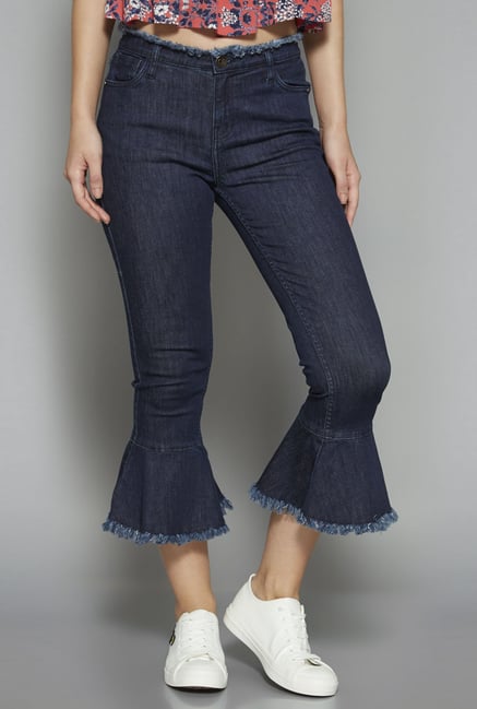 Nuon by Westside Indigo Cropped Jeans Nuon by Westside Indigo Cropped Jeans