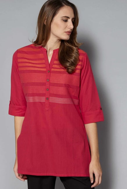 Utsa by Westside Pink Kurti Utsa by Westside Pink Kurti