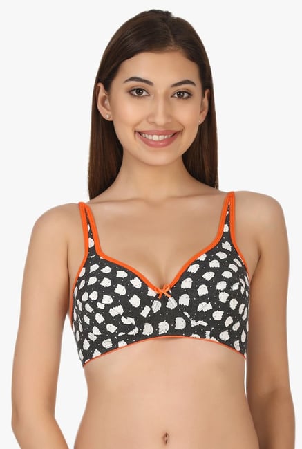 Clovia Grey Non Wired Non Padded T-Shirt Bra Clovia Grey Non Wired Non Padded T-Shirt Bra