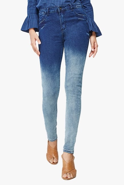 AND Indigo Slim Fit Lightly Washed Jeans AND Indigo Slim Fit Lightly Washed Jeans