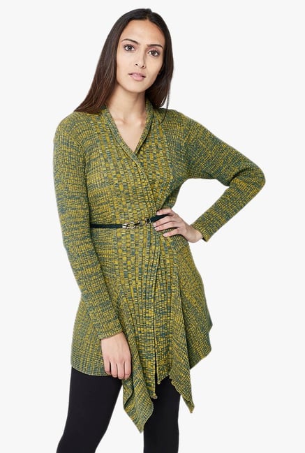 AND Mustard Printed Shrug AND Mustard Printed Shrug