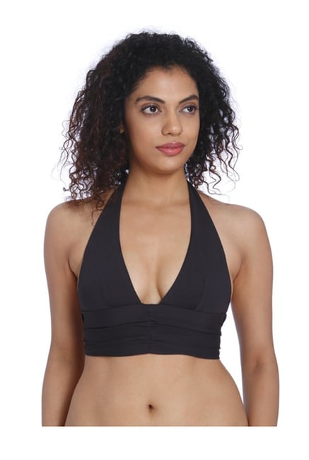 Aria Leya Black Non-Wired Non-Padded Minimizer Bra Aria Leya Black Non-Wired Non-Padded Minimizer Bra