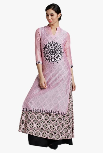 Jaipur Kurti Pink Printed Kurta Jaipur Kurti Pink Printed Kurta