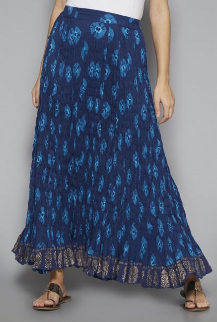Utsa by Westside Indigo Bandni Skirt Utsa by Westside Indigo Bandni Skirt