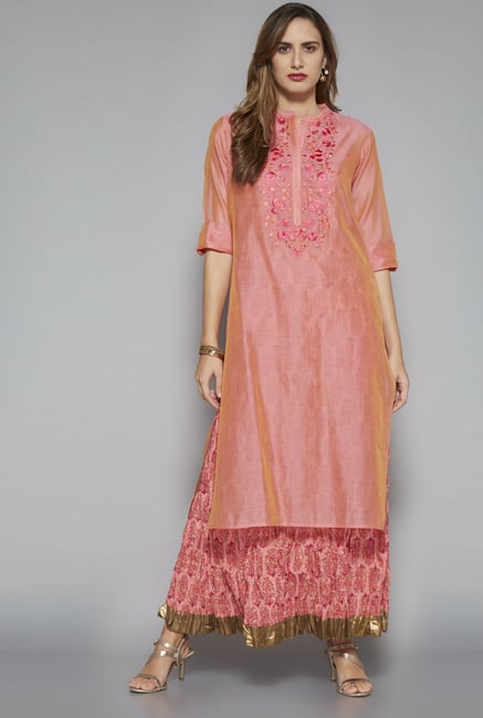 Vark by Westside Pink Ethnic Set Vark by Westside Pink Ethnic Set