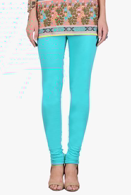 Aurelia Aqua Cotton Churidar Aurelia Aqua Cotton Churidar