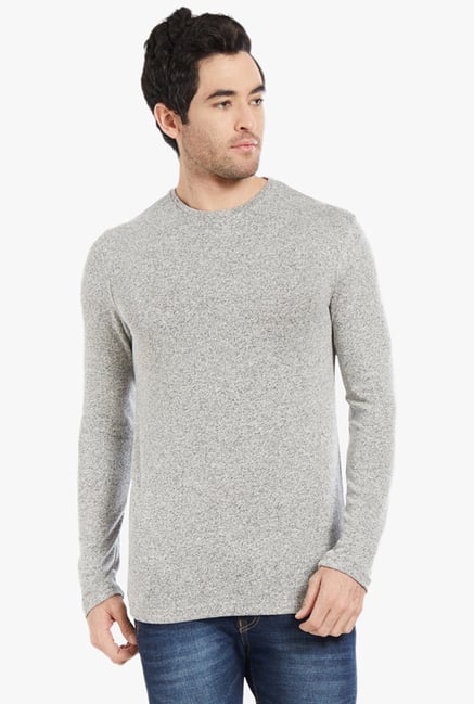 Globus Grey Textured T-Shirt Globus Grey Textured T-Shirt