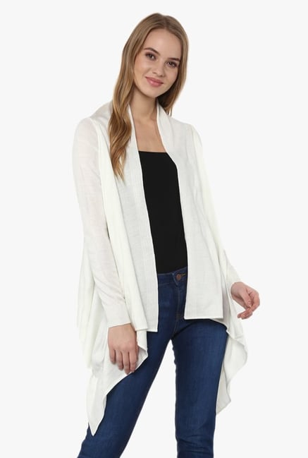 Cayman Off White Wool Shrug Cayman Off White Wool Shrug